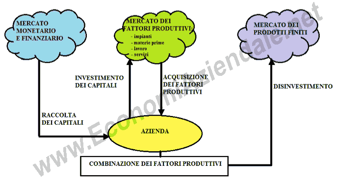 Schema della gestione aziendale