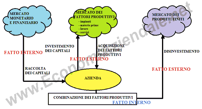 Fatti interni e fatti esterni di gestione