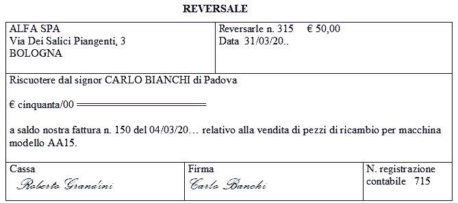 Reversale